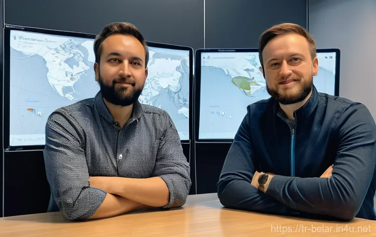 벨라루스 IT 산업 발전 - **Prompt 2: The Quiet Exodus**
    A melancholic scene inside a once-vibrant, now largely empty, mod...