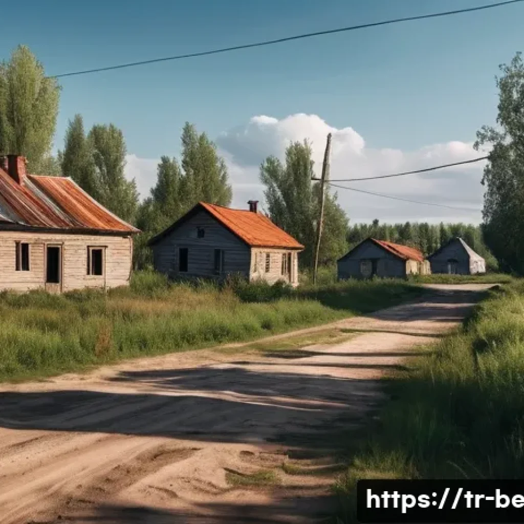 체르노빌 원전 사고와 벨라루스 - **Prompt 1: The Invisible Shadow Over a Belarusian Village**
A poignant, realistic photograph de...